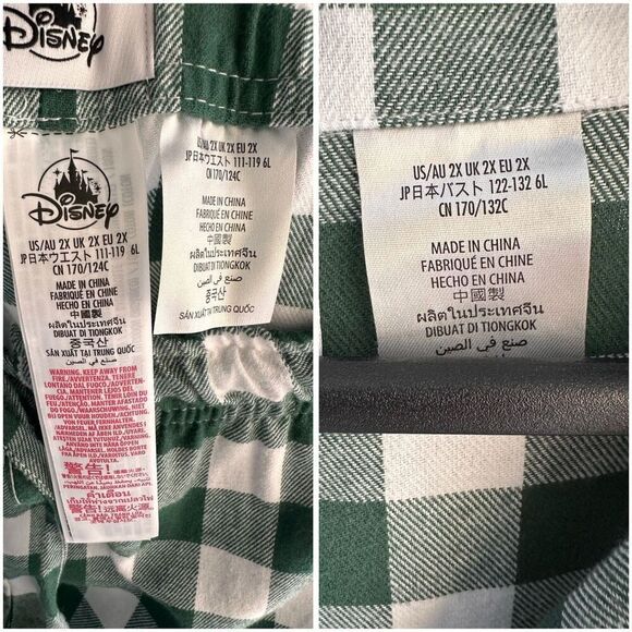 NWT Disney Minnie Mouse and Daisy Duck Holiday Sleep Set for Women 2X - Picture 8 of 9